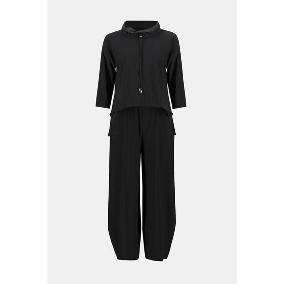 Joseph Ribkoff $285 Cowl Neck Casual Jumpsuit – Size 24 / 3X NEW - Picture 2 of 9